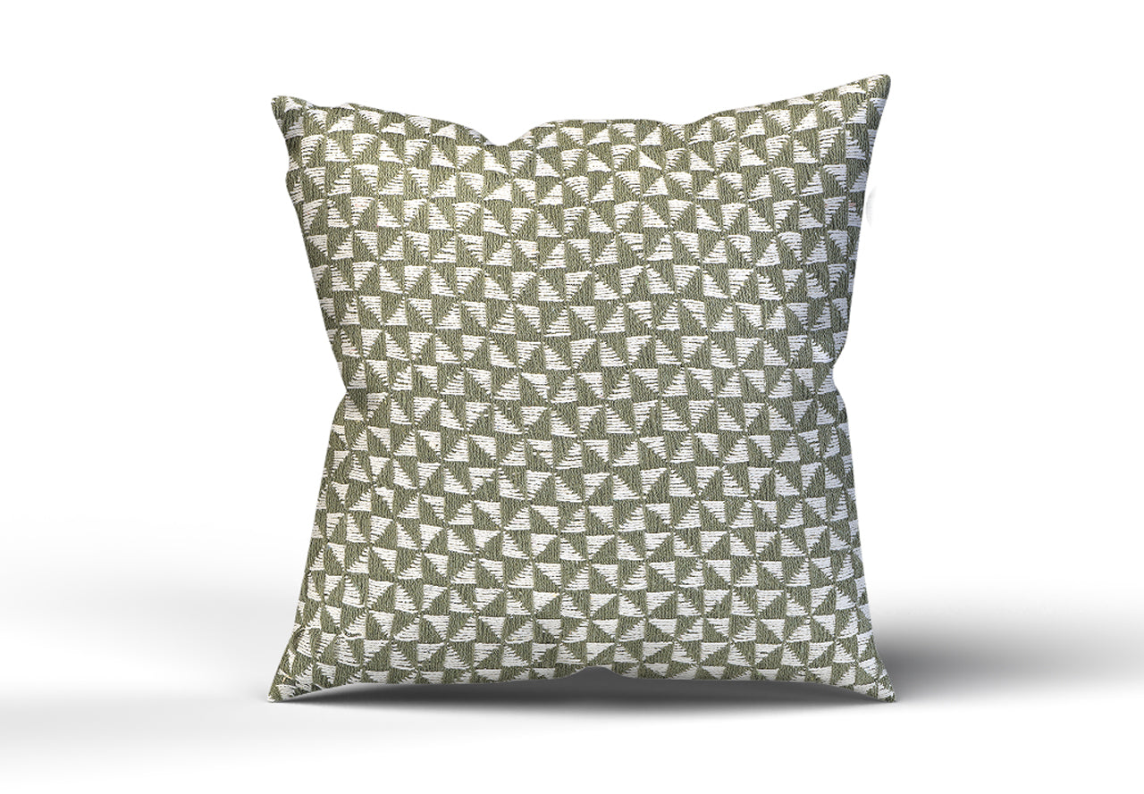 Zierkissen Green/Beige
