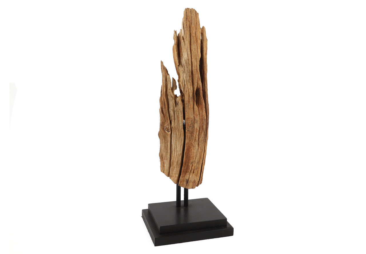 Wurzelholz Skulptur mit Ständer
