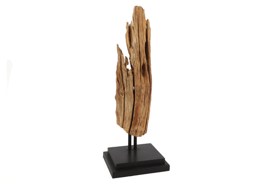 Wurzelholz Skulptur mit Ständer