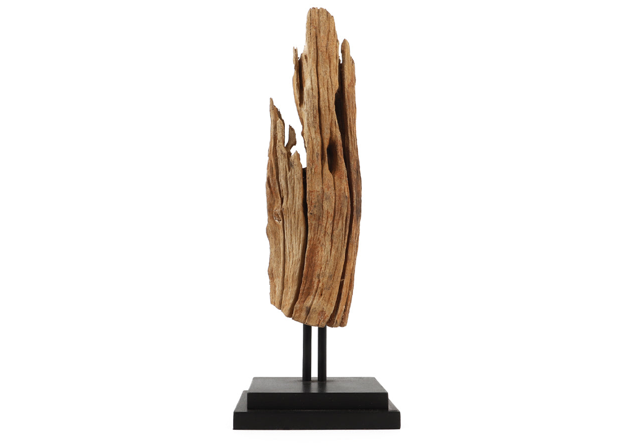 Wurzelholz Skulptur mit Ständer
