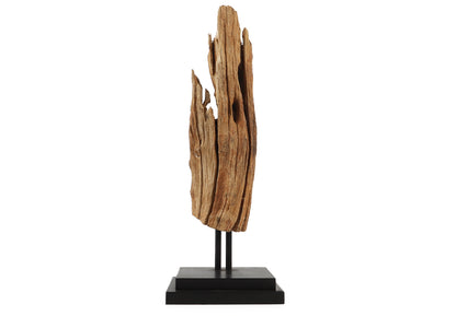 Wurzelholz Skulptur mit Ständer
